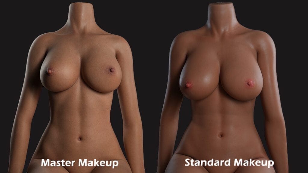 Différence maquillage standard vs. Master Makeup